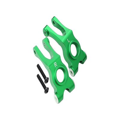 Aluminum Rear Knuckle Arm For Arrma 1:10 GRANITE/BIG ROCK 3S / BIG ROCK V3 3S / VORTEKS 3S - 1Pr Set Green