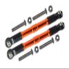1:10 Rock Rey LOS03009 / Hammer Rey U4 LOS03030 Upgrade Parts Aluminum Front Turnbuckle For Steering - 1Pr Set Orange view 1