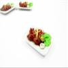 1:6 Dollhouse Miniatures Food Lamb Steak Grilled Dollhouse Food 14979 view 1