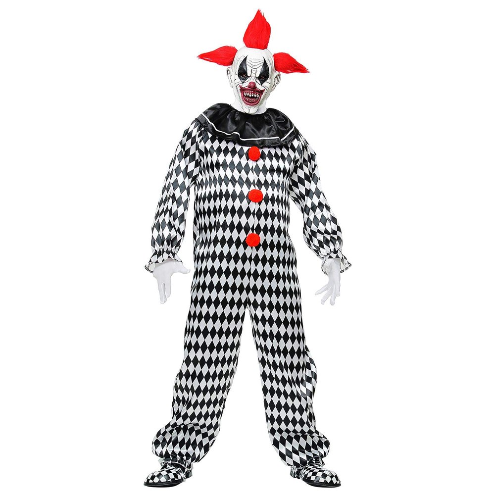 Circus Clown - Black/white (m)
