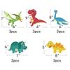 30 Ct Dinosaur Hanging Swirl Decorations - Dinosaur Themed Baby Birthday Party Supplies Ornaments for Baby Shower Boy's Birthday Decoration view 3