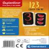 Clementoni 16134 16134-Sapientino-1,2,3.Count with me-Educational Game, Multi-Coloured view 3