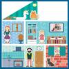 Clementoni - 16128 - Sapientino - My House, Educational Game 3 Years with Illustrated Tiles - Cardboard Children's House - Made in Italy view 3