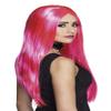 Boland 10130879 Wig Witch Neon Pink view 1