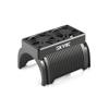 SKYRC SK-400008-15 Twin Motor 5 to 7.4 Volt Cooling Fan with Housing, Power Cable, and Fasteners for 1/5 Scale Hobby Remote Control Car view 1