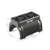 SKYRC SK-400008-15 Twin Motor 5 to 7.4 Volt Cooling Fan with Housing, Power Cable, and Fasteners for 1/5 Scale Hobby Remote Control Car view 3