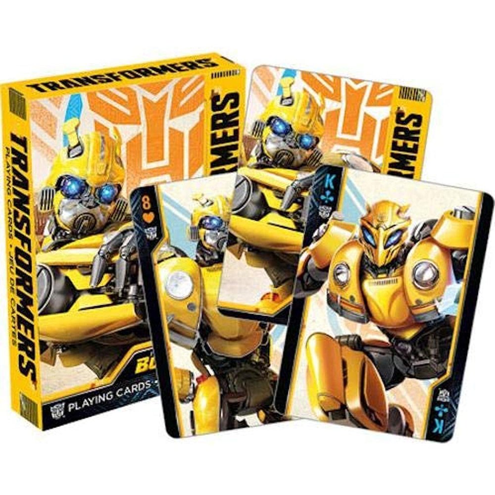 Aquarius Entertainment Transformers Bumblebee Playing Cards