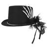 Boland 72239 Cylinder with Glitter Claw - Black view 1