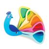 Tender Leaf Toys - Peacock Colors - Wooden Colors Learning Toys for Toddlers, Kids, Pre-School Children Activity Game - Gifts, Animal Toy - Early Learning, Play Set with Acrylic Window - Age 18M+ view 1