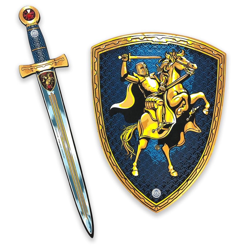 Liontouch - Medieval Knight Foam Sword & Shield Set for Boys - Age 3-6
