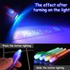 iGeeKid 32 Pack 2 Style Invisible Ink Pen with UV Black Light Secret Spy Pens for Secret Messages, Magic Disappearing Ink Markers School Supplies Kids Party Favors Boy Girl Exchang Patriotic view 3