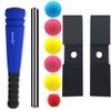 Aoneky Mini Foam Tball Set for Toddlers - Carry Bag Included - Best Baseball T Ball Toys for Kids Age 1 Years Old - Upgraded Version view 2