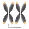 iMusk 2 Pairs Propellers CCW/CW Props for Parrot Anafi Drone Folded FPV RC Quadcopter Repair Part Accessories (Gold) view 1