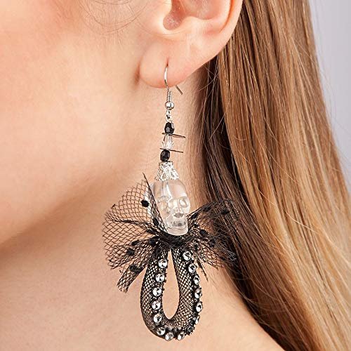 Merchandising - Carnival Toys 8758: Orecchini Teschio C/ Strass (1 ACCESSORES)