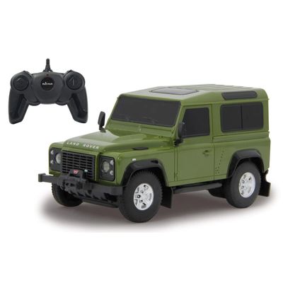 Jamara 405154 405154-Land Defender 1:24 Green-Officially Licensed Land Rover Rc Auto