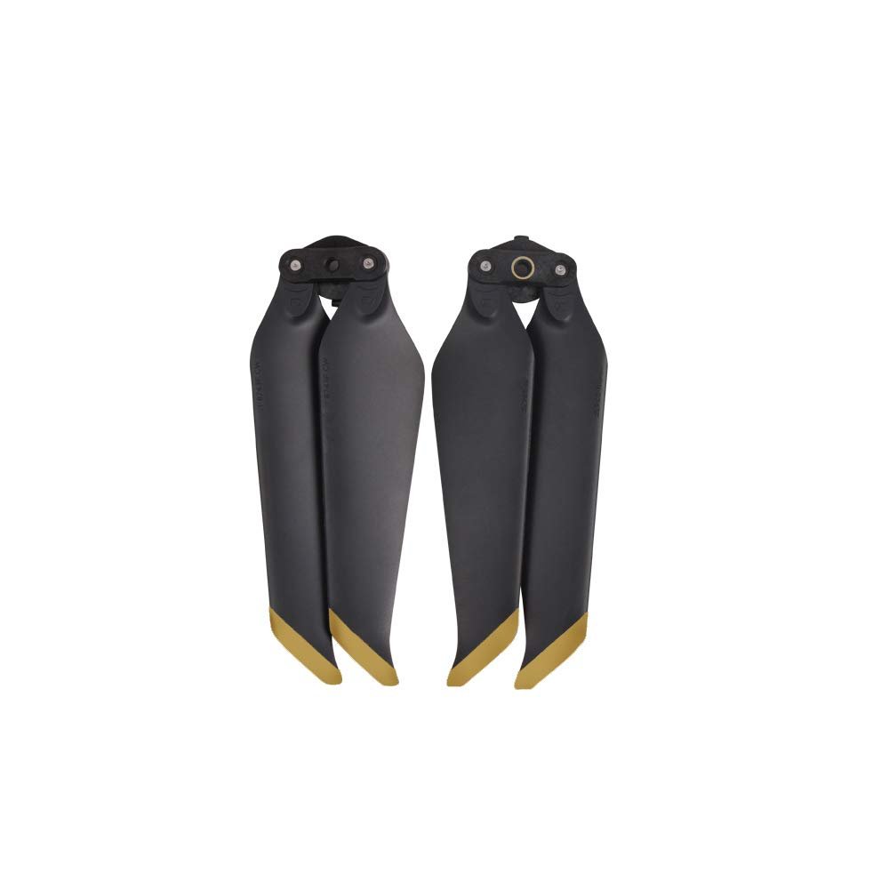 iMusk 1 Pair 8743F Low Noise Quick Release CW/CCW Propellers Blades for DJI Mavic 2 Pro/Zoom Drone Accessories Parts (Gold)