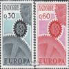 Andorra - French Post 199-200 (Complete.Issue.) unmounted Mint/Never hinged ** MNH 1967 Europe (Stamps for Collectors) view 1