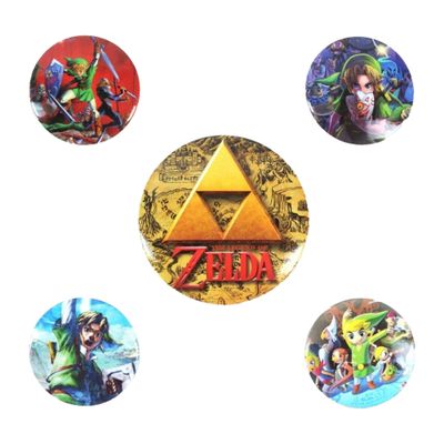 The Legend of Zelda Badge Pack, Multi-Colour, 10 x 12.5cm
