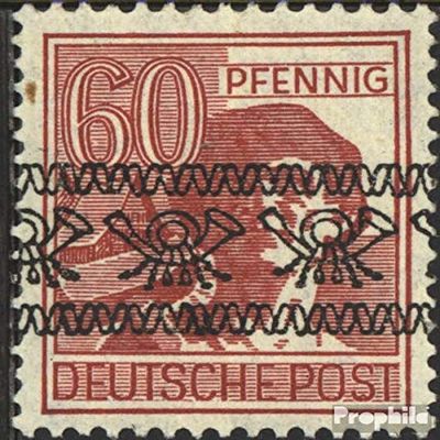 Bizonal (Allied Cast) 49I unmounted Mint/Never hinged ** MNH 1948 Spirula (Volume Printing) (Stamps for Collectors)