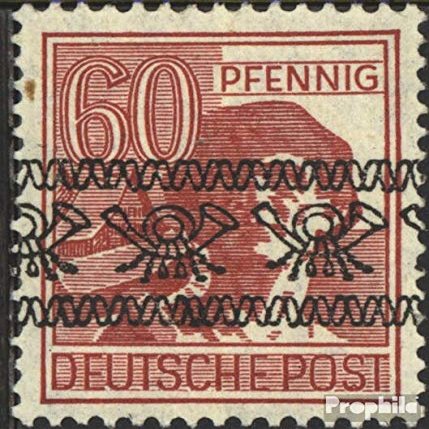 Bizonal (Allied Cast) 49I unmounted Mint/Never hinged ** MNH 1948 Spirula (Volume Printing) (Stamps for Collectors)