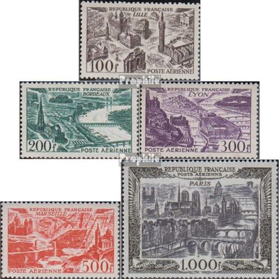 France 861-865 (Complete.Issue.) unmounted Mint/Never hinged ** MNH 1949 Cityscapes (Stamps for Collectors)