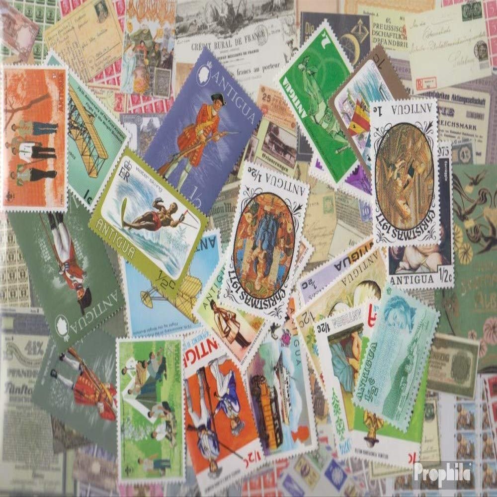 Antigua and Barbuda 25 Various Stamps Antigua and Barbuda (Stamps for Collectors)