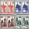 Berlin (West) 587wP-590wP Horizontal Couples (Complete.Issue.) unmounted Mint/Never hinged ** MNH 1978 Fortresses and Castles (Stamps for Collectors) view 1