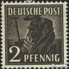 Allied cast.-Community.Issue. 943Z Tested, Without Watermark unmounted Mint/Never hinged ** MNH 1947 I. Kontrollratsausgabe (Stamps for Collectors) view 1