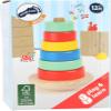 Small Foot Wooden Toys Game of Skill Stacking Tower Move it! playset Designed for Children 12+ Months, Multi (10946) view 3