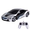 CHIMAERA RC I8 Sleek Concept Futuristic Sports Remote Control Racing Car 1:24 Scale (Silver) view 1