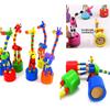 Kids Intelligence Toys, for Little Boys and Girls, Dancing Stand Colorful Rocking Giraffe Wooden Toy view 4