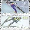 Austria 2831-2832 (Complete.Issue.) unmounted Mint/Never hinged ** MNH 2009 Skispringer (Stamps for Collectors) Winter Sports (Skiing/ice Hockey/Bobsleigh ...) view 1