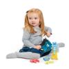Tender Leaf Toys - Monster Stacker - Early Development Wooden Stacking Toy for Toddlers with Free Drawstring Bag - Convenience for Storage and Travel Play for Kids - Age 3+ view 4