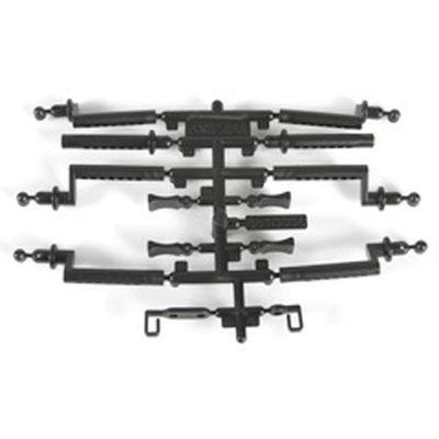 Axial Body Mount Set: SCX10 II Trail Honcho, AXIC1588 Medium