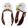 American Carnival Mart Hat-A-Mals Soft Plush Bald Eagle Animal & Mascot Hat view 2