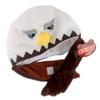 American Carnival Mart Hat-A-Mals Soft Plush Bald Eagle Animal & Mascot Hat view 3