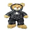 Black Spider Morph Suit Teddy Bear Clothes Fits Most 14"-18" Build-A-Bear and Make Your Own Stuffed Animals view 1