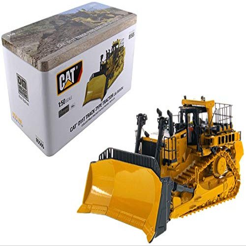CAT Caterpillar D11T Track-Type Tractor Dozer JEL Design with Operator High Line Series 1/50 Diecast Model by Diecast Masters 85565