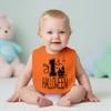 Aiden's Corner Handmade Baby Holiday Bibs - My First Halloween (My First) view 3
