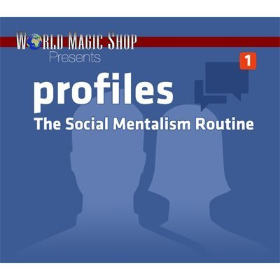 World Magic Shop Profiles: The Social Mentalism Routine (DVD and Gimmick)