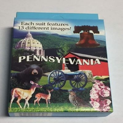 Americana Pennsylvania Playing Cards Each Suit 13 Different Images New