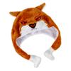 American Carnival Mart Hat-A-Mals Stuffed Plush Wildcat Hat Costume Accessory view 3