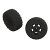ARRMA 1/8 dBoots Ragnarok MT Front/Rear 2.8 Pre-Mounted Tires, 14mm Hex, Black (2), ARA550052 view 1