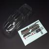 ARRMA 1/10 Clear Body with Decals: Big Rock Crew CAB 4X4 BLX, ARA402284, Small, Clear view 1