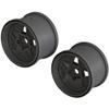 ARRMA 1/10 MT Front/Rear 3.8 Wheels, 17mm Hex, Black (2), ARAC9466 view 1