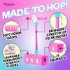Flybar My First Foam Pogo Jumper for Kids Fun and Safe Pogo Stick for Toddlers, Durable Foam and Bungee Jumper for Ages 3 and up, Supports up to 250lbs (Unicorn) view 2