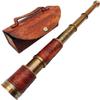 A S Handicrafts Nautical Pullout Telescope 16" Brass Marine Telescope Antique Collectibles Telescope view 2