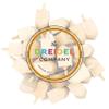The Dreidel Company Hanukkah 10-Pack Wooden Dreidel, Design Your Own 3" Inch Chanukah Dreidel, Unfinished and Natural view 4