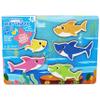 Spin Master Games, Pinkfong Baby Shark Musical Wooden Sound Puzzle, Plays Viral Song, 5 Pieces, Toddler Toys, for Ages 2 & Up view 1