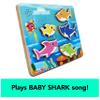 Spin Master Games, Pinkfong Baby Shark Musical Wooden Sound Puzzle, Plays Viral Song, 5 Pieces, Toddler Toys, for Ages 2 & Up view 3